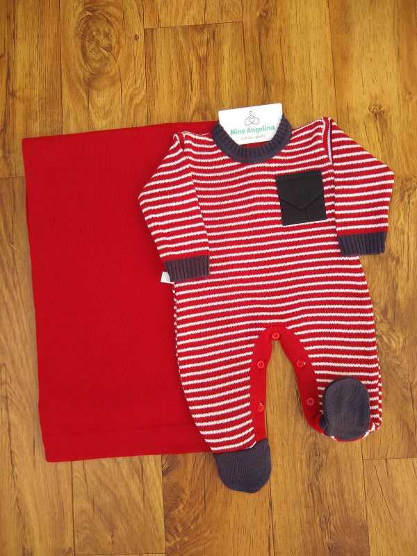 Saída de maternidade em tricot Joaquim