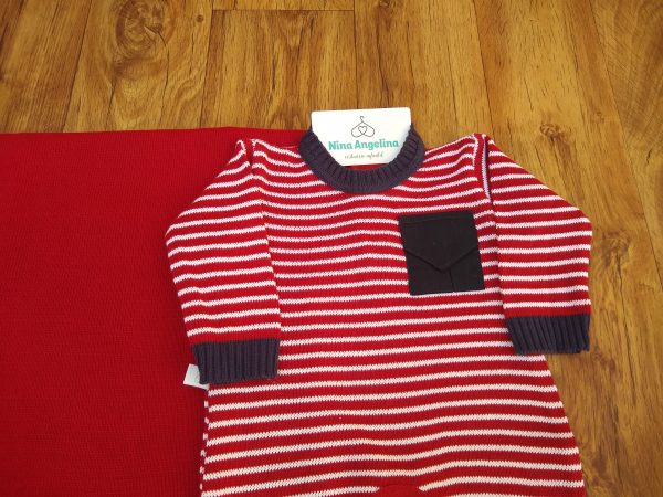 Saída de maternidade em tricot Joaquim