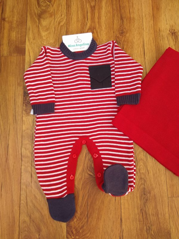 Saída de maternidade em tricot Joaquim