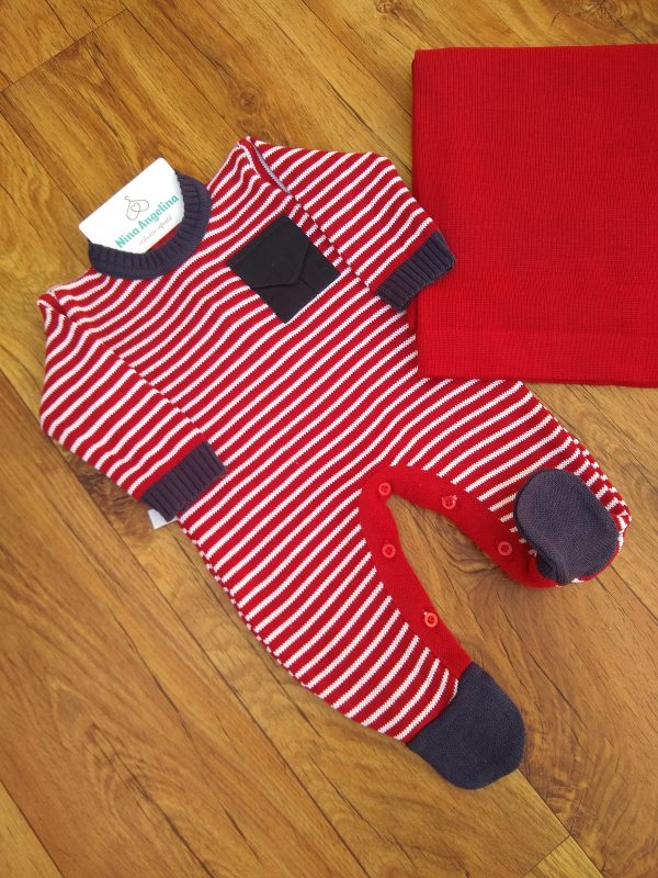Saída de maternidade em tricot Joaquim