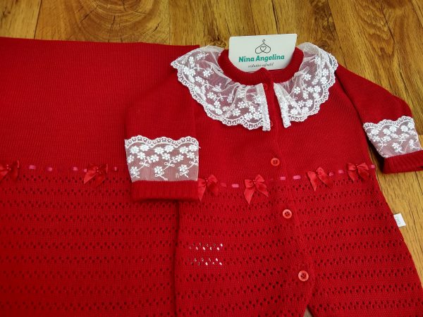 Saída de maternidade em tricot Emily