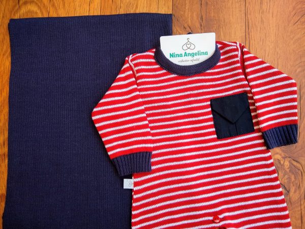 Saída de maternidade em tricot Joaquim