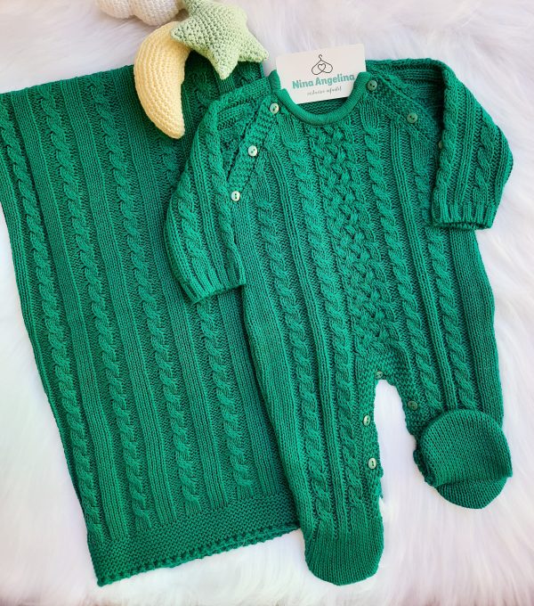 Saída de maternidade em tricot Elegance