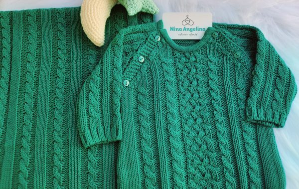 Saída de maternidade em tricot Elegance