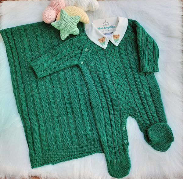 Saída de maternidade em tricot Elegance