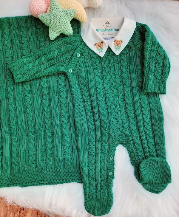 Saída de maternidade em tricot Elegance