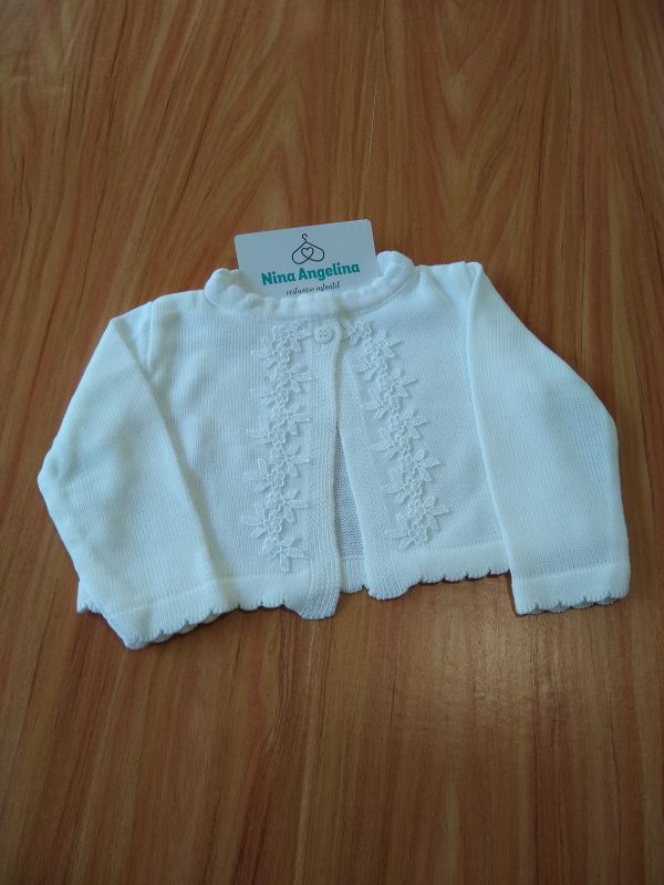 Bolero Tricot Kiara Luxo- Última Unidade Tam 1