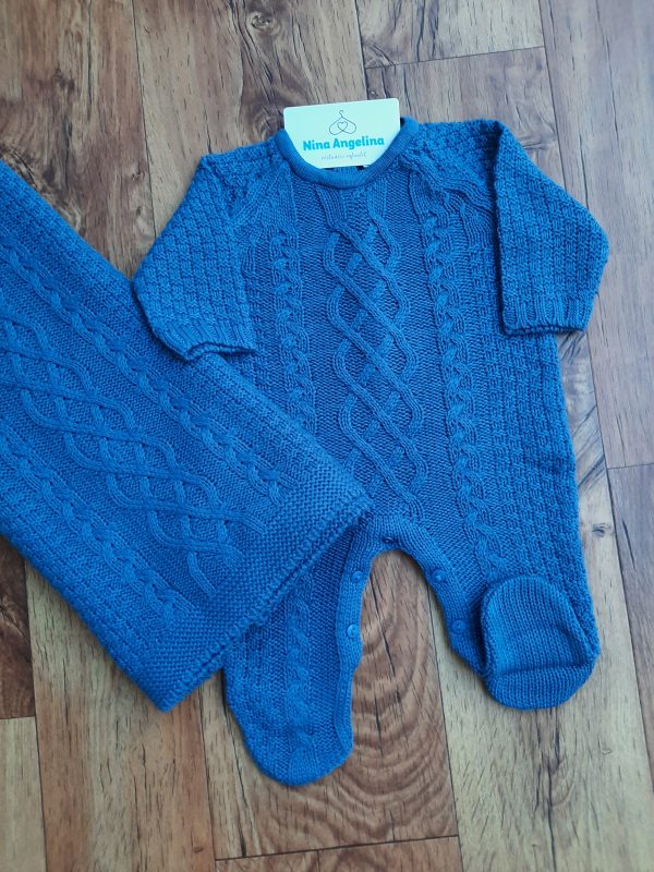 Saída de maternidade em tricot Deluxe
