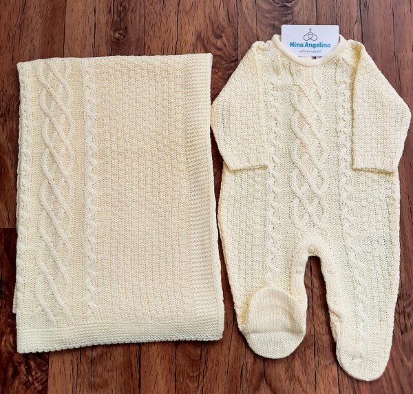 Saída de maternidade em tricot Deluxe