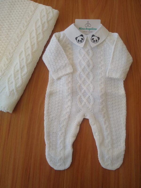 Saída de maternidade em tricot Deluxe