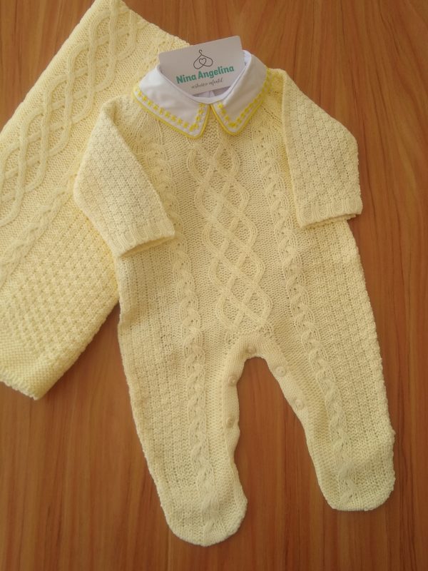 Saída de maternidade em tricot Deluxe