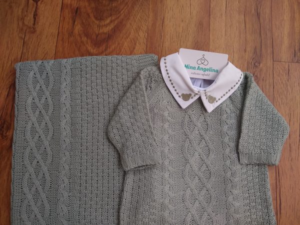 Saída de maternidade em tricot Deluxe