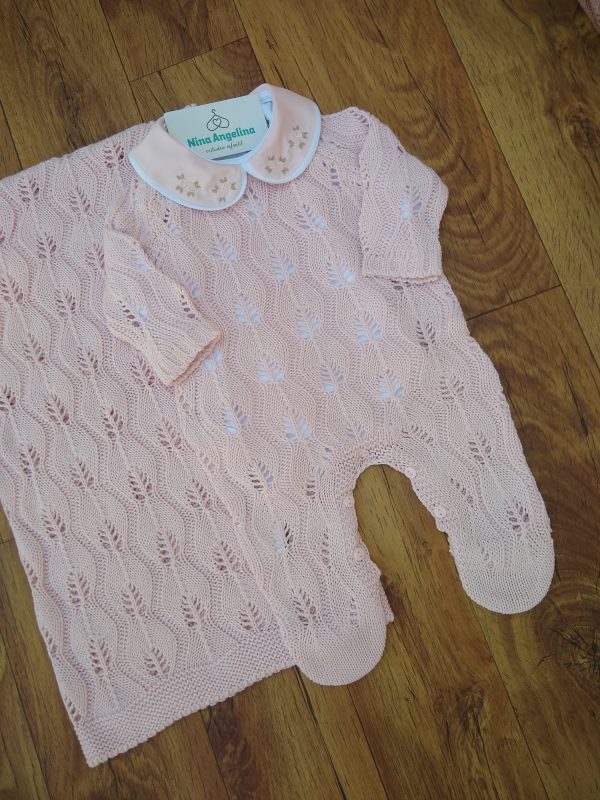 Saída de maternidade em tricot Delicate