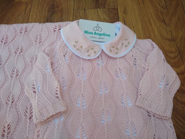Saída de maternidade em tricot Delicate