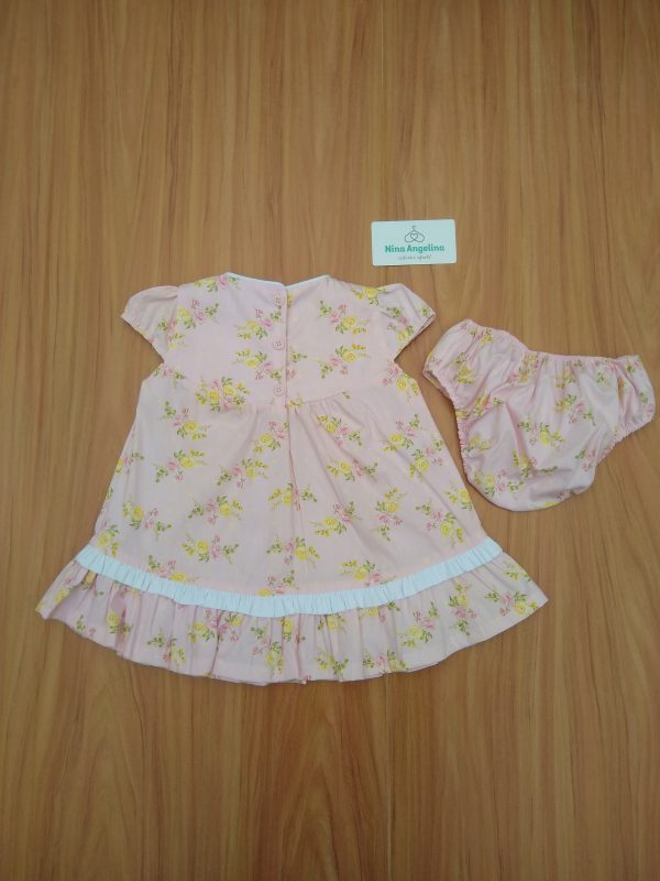 Vestido em algodão Soltinho, com calcinha - Vintage