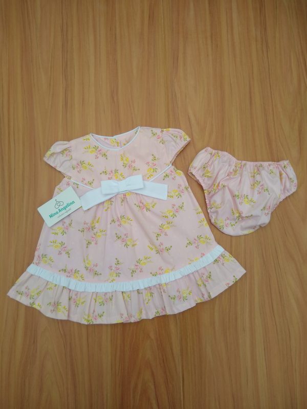 Vestido em algodão Soltinho, com calcinha - Vintage