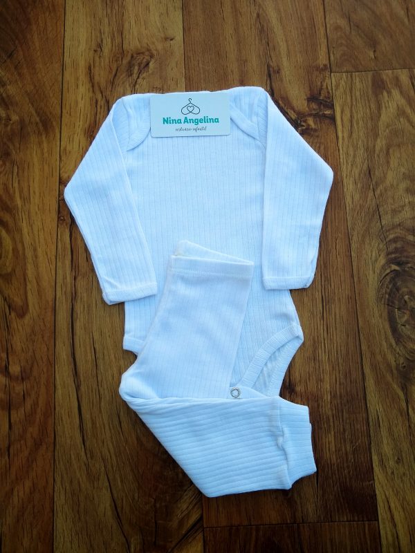 Conjunto Culote (body+ calça) malha canelada