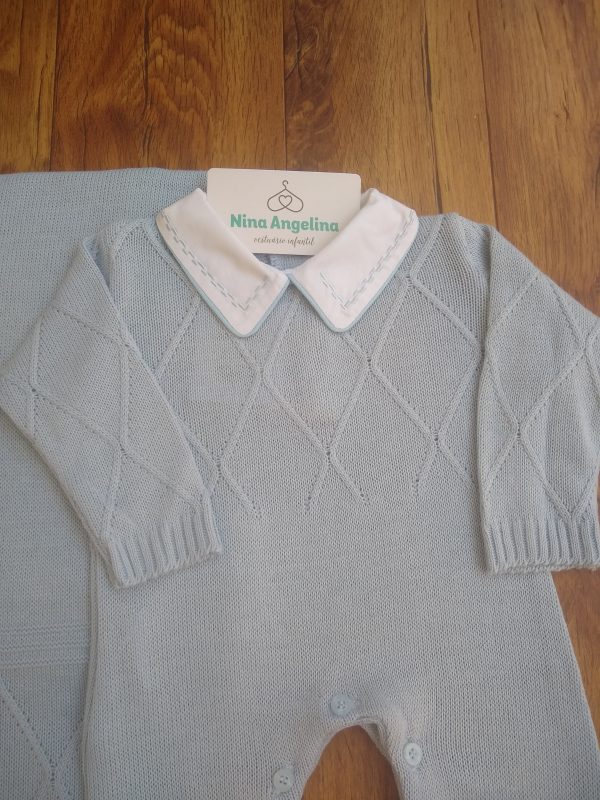 Saída de maternidade em tricot Lorenzo