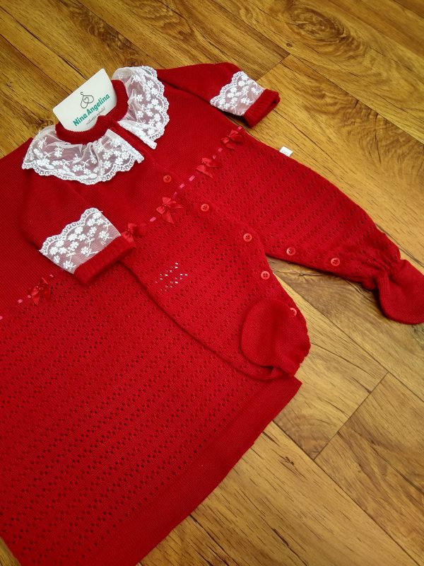 Saída de maternidade em tricot Emily