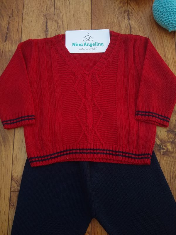 Conjunto Tricot Joelheira