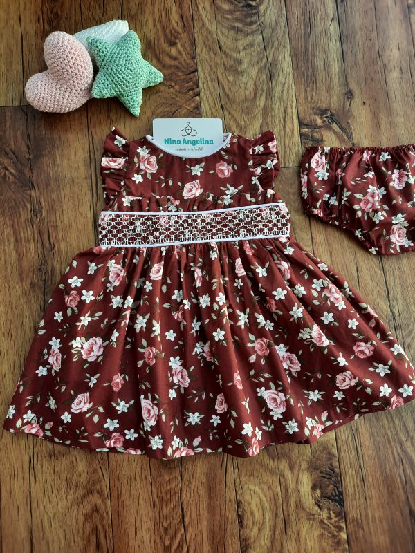 Vestido em algodão rodado, Casinha de Abelha, Luisa
