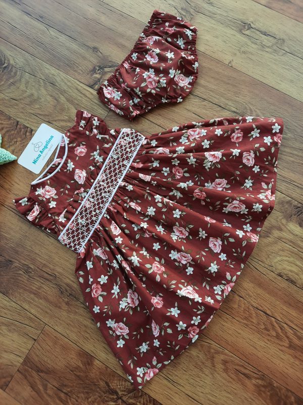 Vestido em algodão rodado, Casinha de Abelha, Luisa