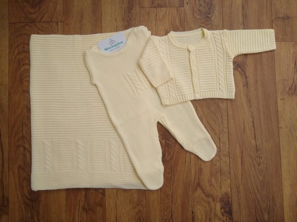 Saída de maternidade Tricot Ariel- Unissex