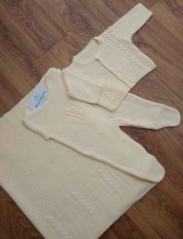 Saída de maternidade Tricot Ariel- Unissex
