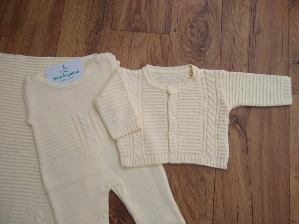 Saída de maternidade Tricot Ariel- Unissex