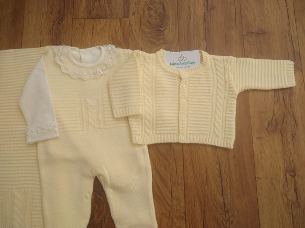 Saída de maternidade Tricot Ariel- Unissex
