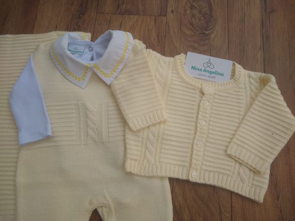 Saída de maternidade Tricot Ariel- Unissex