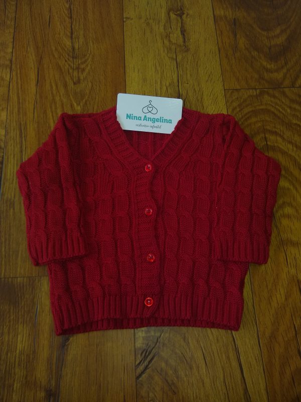 Casaco em tricot Kaíque- Tranças
