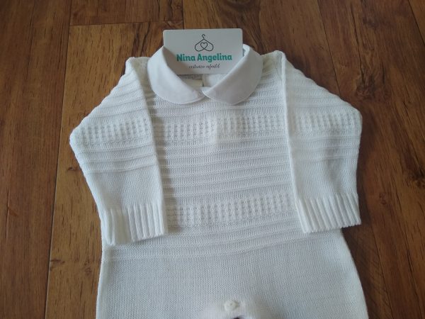 Macacão em tricot Relevo Jaccar Unissex