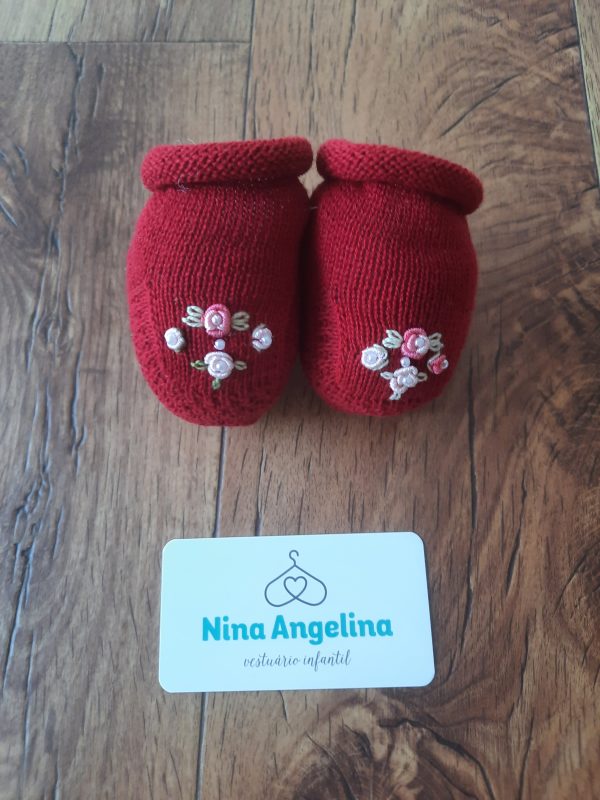 Sapatinho em Tricot Bia