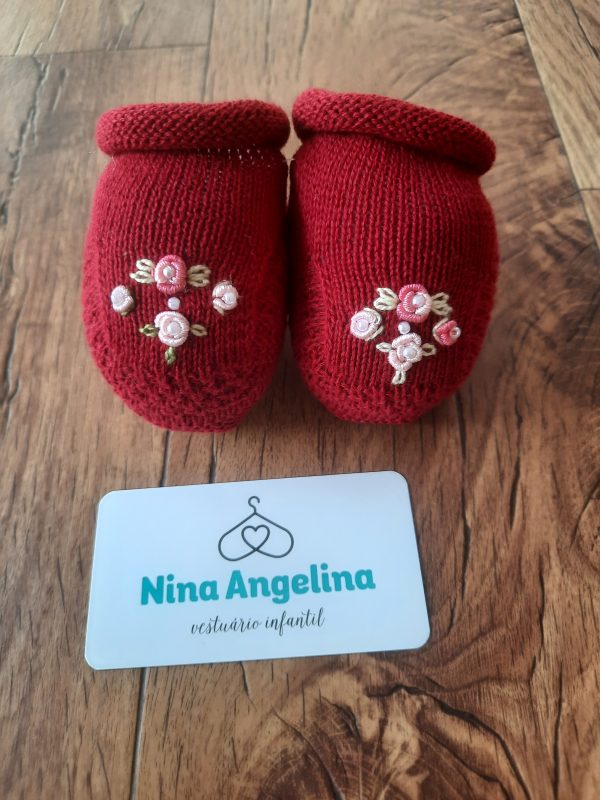 Sapatinho em Tricot Bia