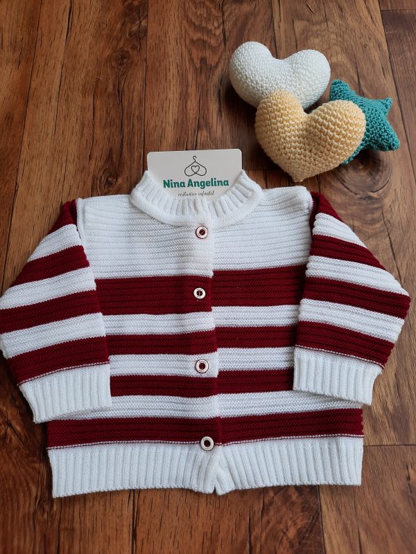 Casaco Tricot Stripes