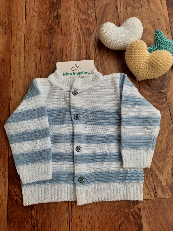 Casaco Tricot Stripes