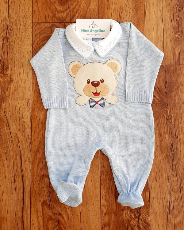 Macacão em Tricot Urso