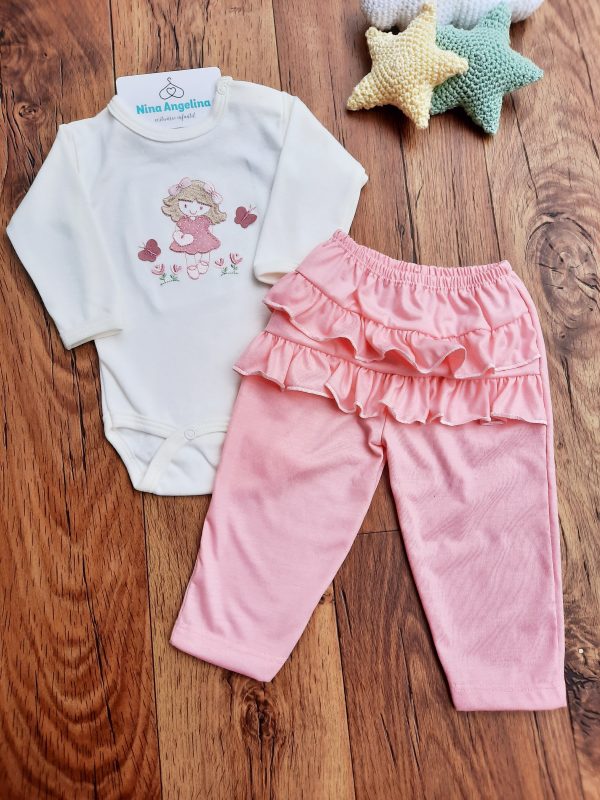 Conjunto Body e Calça Minha Menina