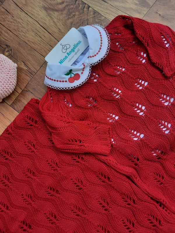 Saída de maternidade em tricot Delicate