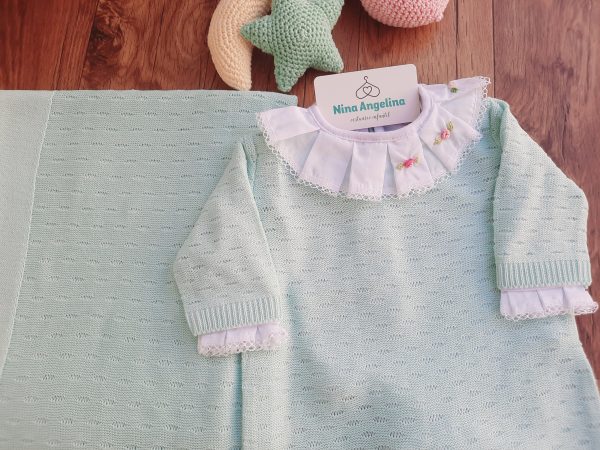 Saída de maternidade em tricot Candy- Unissex