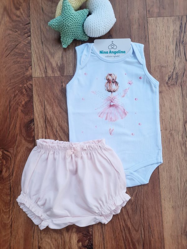 Conjunto Body e Shorts Fada